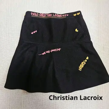 Christian Lacroix 크리스찬 라크르와 자수 미니 스커트