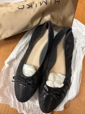 히미코 스니커즈 펌프스 발레 슈즈 25cm 박스 포함