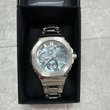 G-SHOCK 실버/파랑 스테인리스 밴딩 GMC-B2100AD-2AJF