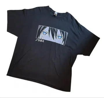 노라가미 T셔츠 2XL 블랙 길단