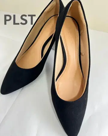 새상품급 PLST 플라스트 펌프스 블랙 25cm