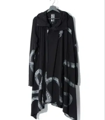 hyde SNAKE PRINT DRAPE PARKA SWITCHBLADE