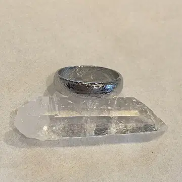 기베온 반지 5호 운석 반지 실버 컬러 핑키링 213