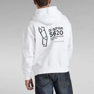 [ 새상품 ] G-STAR RAW 오버 사이즈 후드티 ( L )