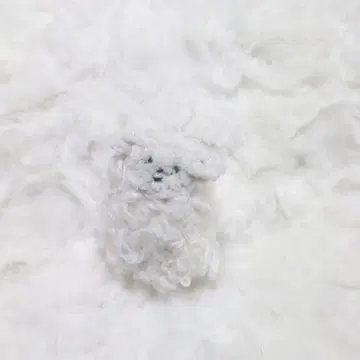 화이트 모자 양 아미구루미