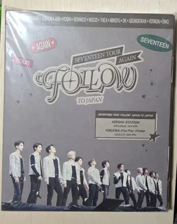 SEVENTEEN TOUR AGAIN FOLLOW TO JAPAN DVD