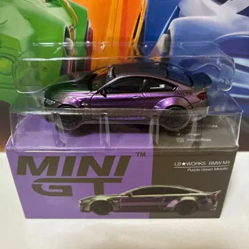 MINI GT LB WORKS BMW M4 퍼플 그린