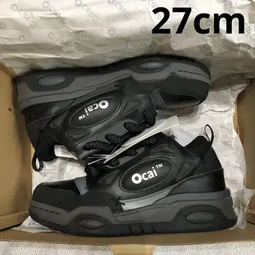 새상품 Ocai 블랙 스니커즈 27cm