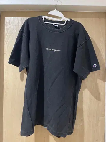 Champion Reverse Weave 티셔츠 XL 블랙