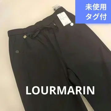 LOURMARIN/룰마랑 스트레치 이지 테이퍼드 블랙
