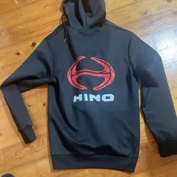 HINO 후드 부착 후드티 M 사이즈 블랙
