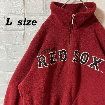 MLB 보스턴 레드삭스 하프 지퍼