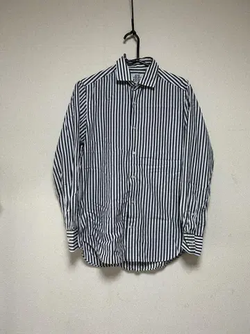 새상품급 UNITED ARROWS 스트라이프 긴팔 셔츠 38
