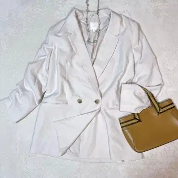 에이치앤엠 H&M 테일러드 자켓 오버 사이즈 더블 S