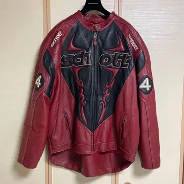 구제 의류 schott 가죽 자켓 바이커 5XL