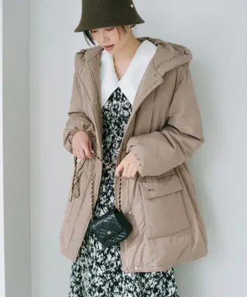SNIDEL 스나이델 니시카와 레이디 모즈 리사이클 다운 MOC