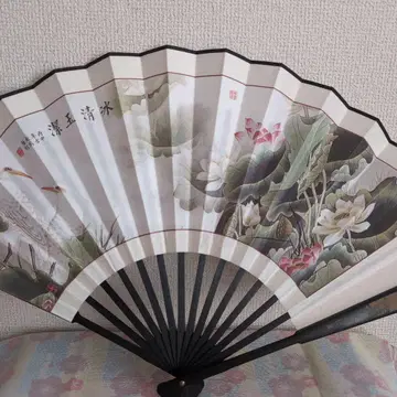 부채 연꽃 새 새상품