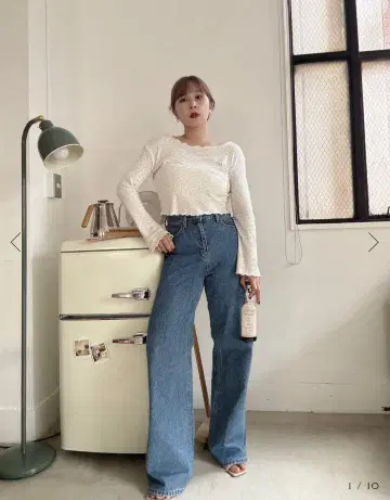 [ 미사용 새상품 ] PUI 스트레이트 데님 M(빅)