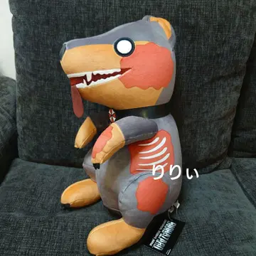 USJ 유니버셜 할로윈 바이오하자드 봉제 인형 쿠션 좀비견