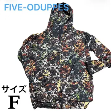 [ 새상품급 ] FIVE-O DUPPES 카모플라쥬 나일론 자켓