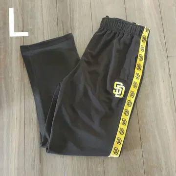파드레스 팬츠 셋업 가능 저지 하의 바지 L 로고 라인