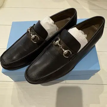 REGAL 리걸 천연 가죽 비트 로퍼 블랙 25cm 새상품급