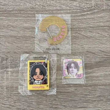 요시노 호쿠토 엮어가는 실 가챠 카라비너 코드 홀더 캔뱃지