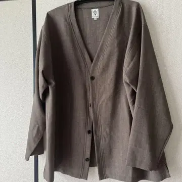South2 West8 노카라 자켓 M 브라운