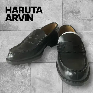 HARUTA ARVIN 로퍼 26.5cm EEE 일본제 블랙