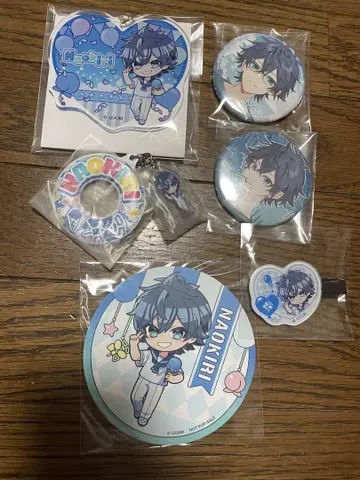 컬러풀 피치 도쿄돔 히라파 히라파 나오키리 캔뱃지 키링 헤어핀