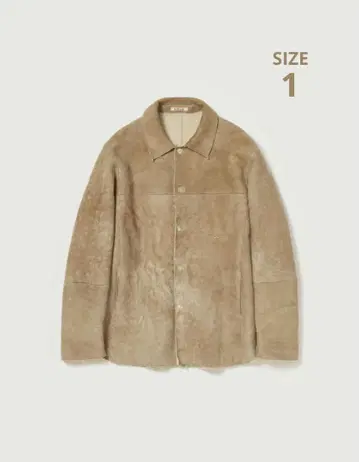 AURALEE MERINO MOUTON SHIRT BLOUSON 1