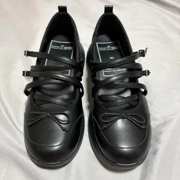 GU rokh 블랙 멜리 제인 슈즈 L 사이즈