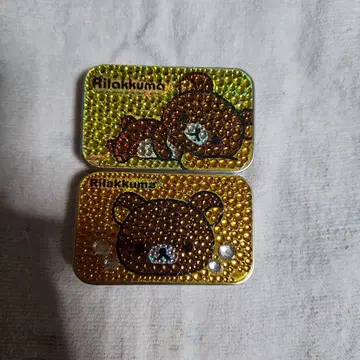 리락쿠마 큐빅 틴케이스