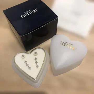 주얼리 TSUTSUMI K10 WG 다이아몬드 귀걸이