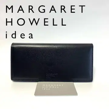 새상품 마가렛 하우엘 아이디어 에이징 이펙트 장지갑 미사용 블랙