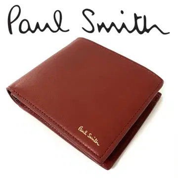 폴스미스 PaulSmith 멀티 스트라이프 트리밍 인사이드 접이식 지갑