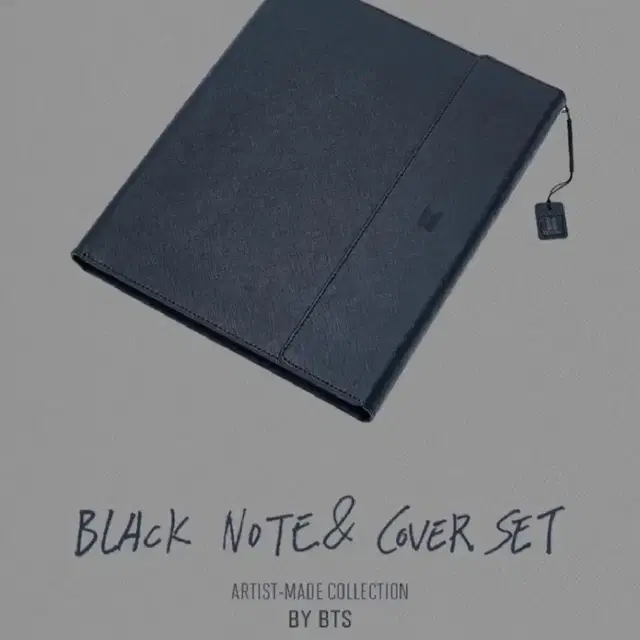 (무료배송) BTS 슈가 노트커버 suga black note cover