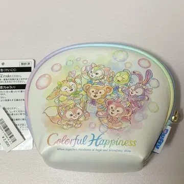 디즈니씨 24주년 컬러풀 해피니스 파우치
