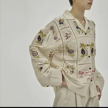 todayful Embroidery Patchwork Shirts