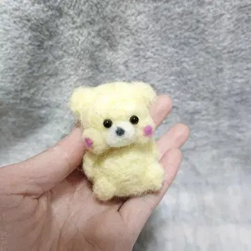 아기곰 양모 펠트