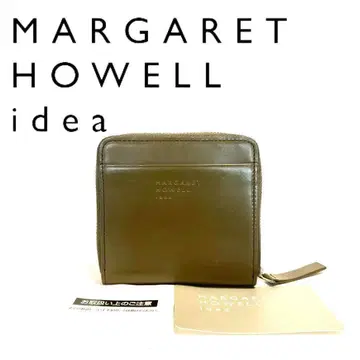 새상품 마가렛호웰 접이식 지갑 라운드 올리브 미사용품 인기