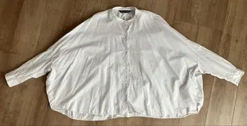 미즈이로 인드 백 개더 와이드 셔츠