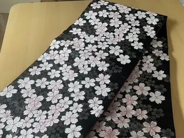 [ 새상품급 ] 후리소데용 오비 순수 실크 성인식 리버서블