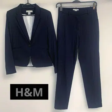 H&M 네이비 수트 세트 M