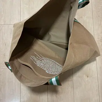 THE UNIVERSAL BAG 스마일리 페이스 에코백 대용량