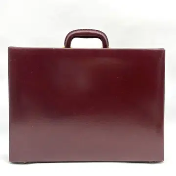 새상품급 레어 Samsonite 가죽 아타셰 케이스 보르도