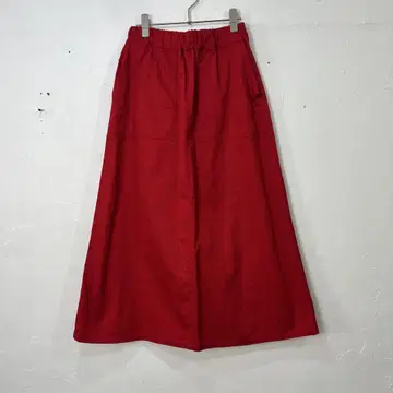 Y)141NARU 나루 스커트 하의 레드