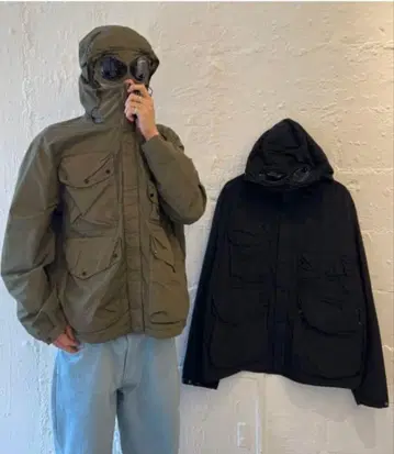 CP 컴퍼니 25SS 고글 지퍼 자켓