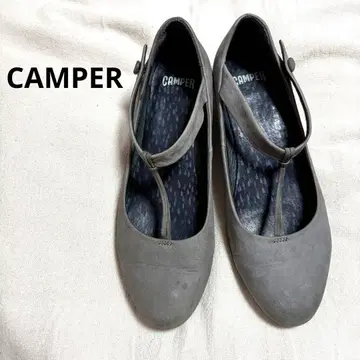 CAMPER 펌프스 스트랩 그레이 38