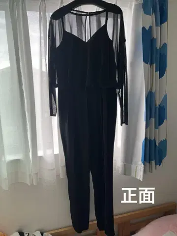 블랙 시스루 팬츠 셋업 새상품